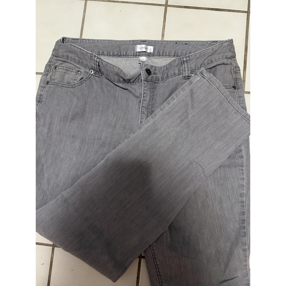 C.J. Banks women's pants in size 16W Grey